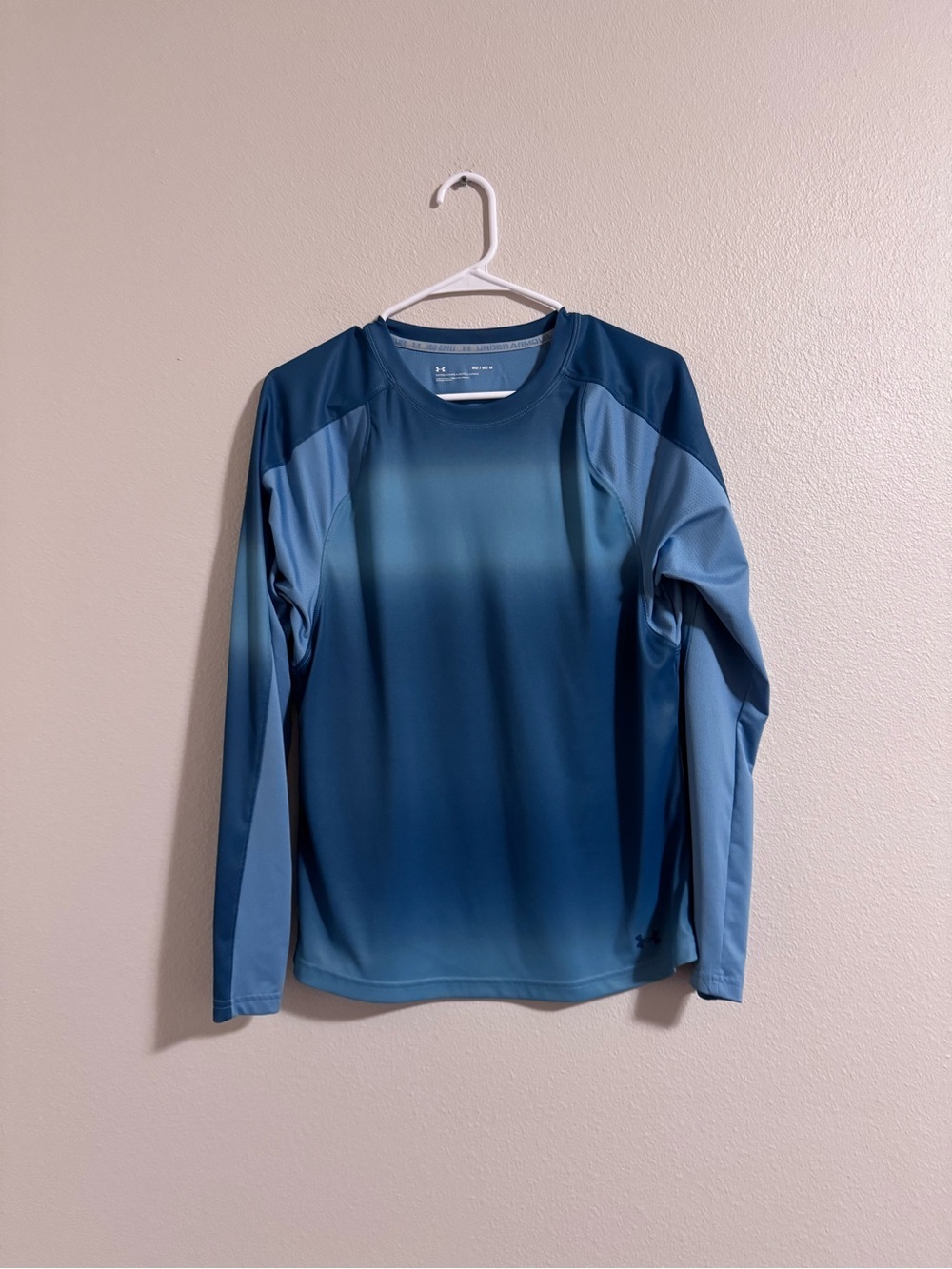Under armour Blue Gradient Long-Sleeve